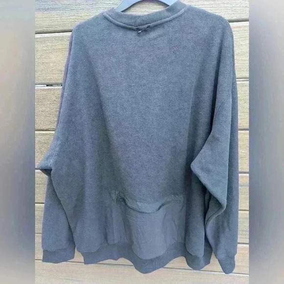 Men's H&M Move Sweatshirt with Zipper Detail - size XXL NWT + travel cologne - Picture 2 of 9